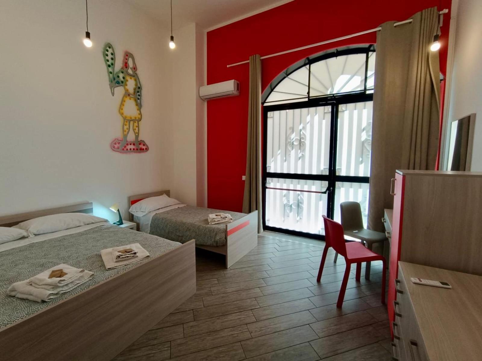 Cortile Dei Giusti - Combo Guesthouse 팔레르모 객실 사진